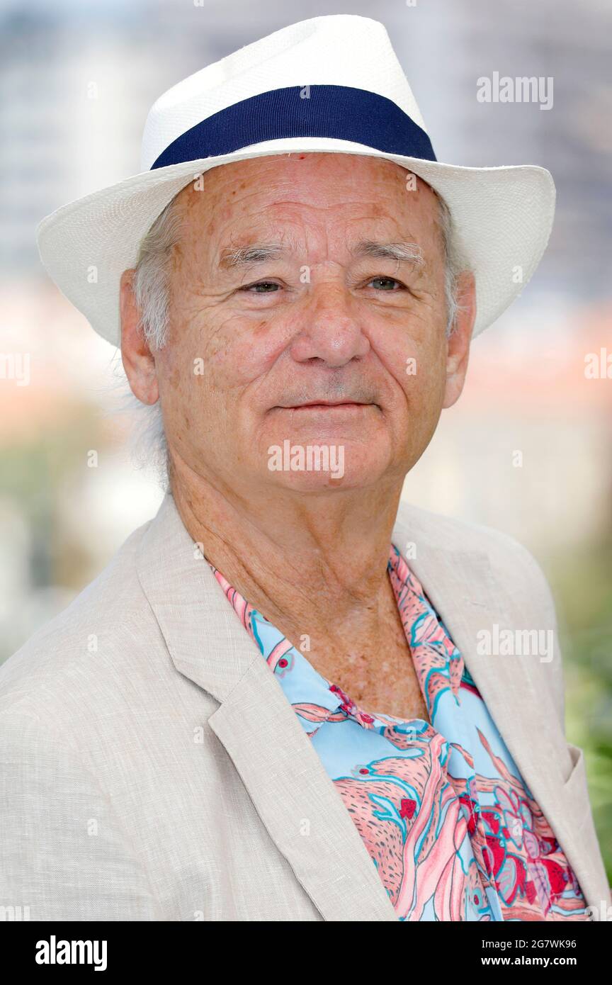 Cannes, France. 16 juillet 2021. Bill Murray assiste au photocall « les nouveaux mondes : le berceau de la civilisation » lors du 74e Festival annuel de Cannes le 16 juillet 2021 à Cannes, France. Credit: Geisler-Fotopress GmbH/Alay Live News Banque D'Images