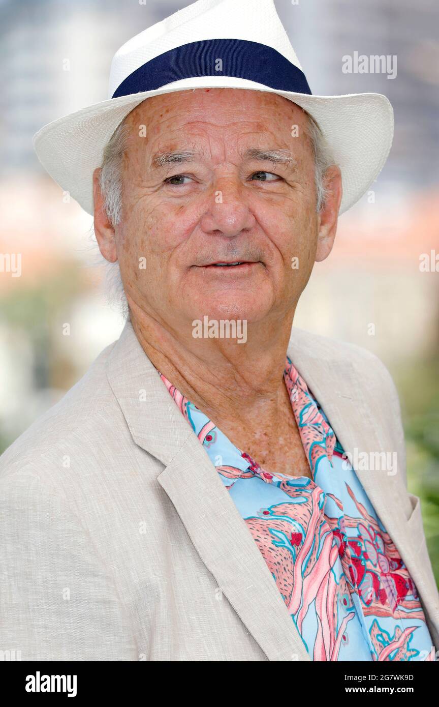 Cannes, France. 16 juillet 2021. Bill Murray assiste au photocall « les nouveaux mondes : le berceau de la civilisation » lors du 74e Festival annuel de Cannes le 16 juillet 2021 à Cannes, France. Credit: Geisler-Fotopress GmbH/Alay Live News Banque D'Images