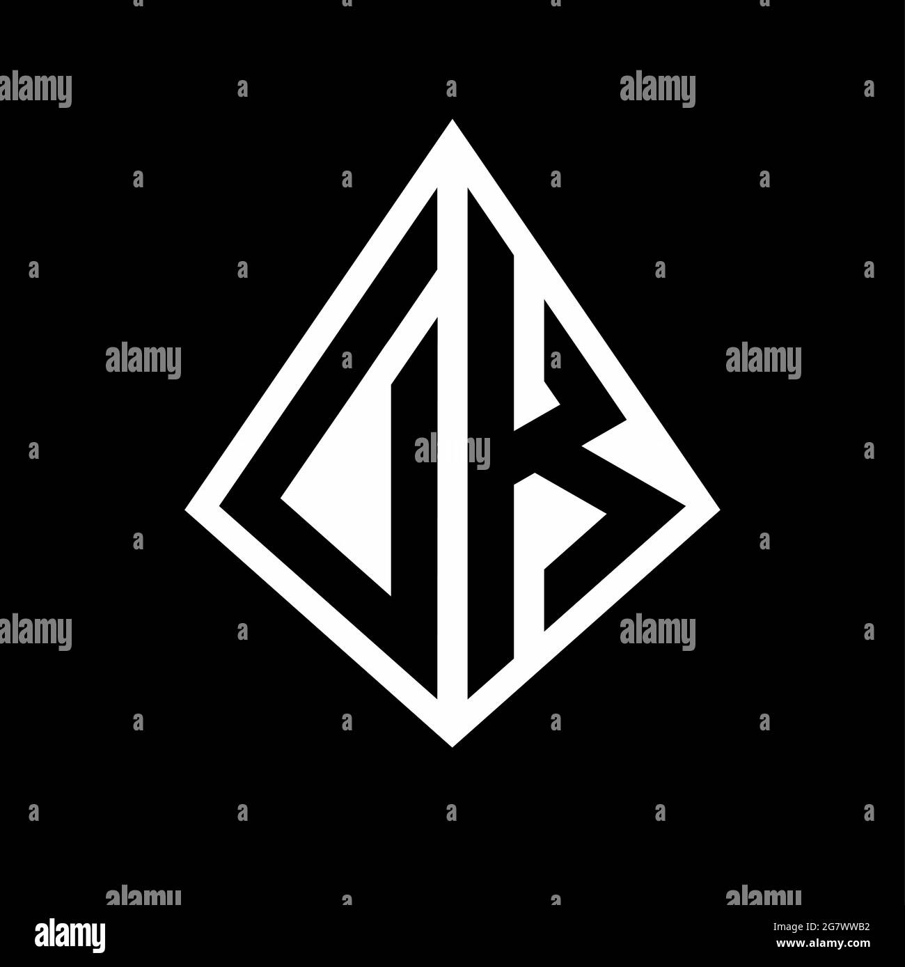 DK logo lettres monogramme avec prisma modèle de conception vecteur icône moderne Illustration de Vecteur DK logo lettres monogramme avec prisma modèle de conception vecteur icône moderne Illustration de Vecteur