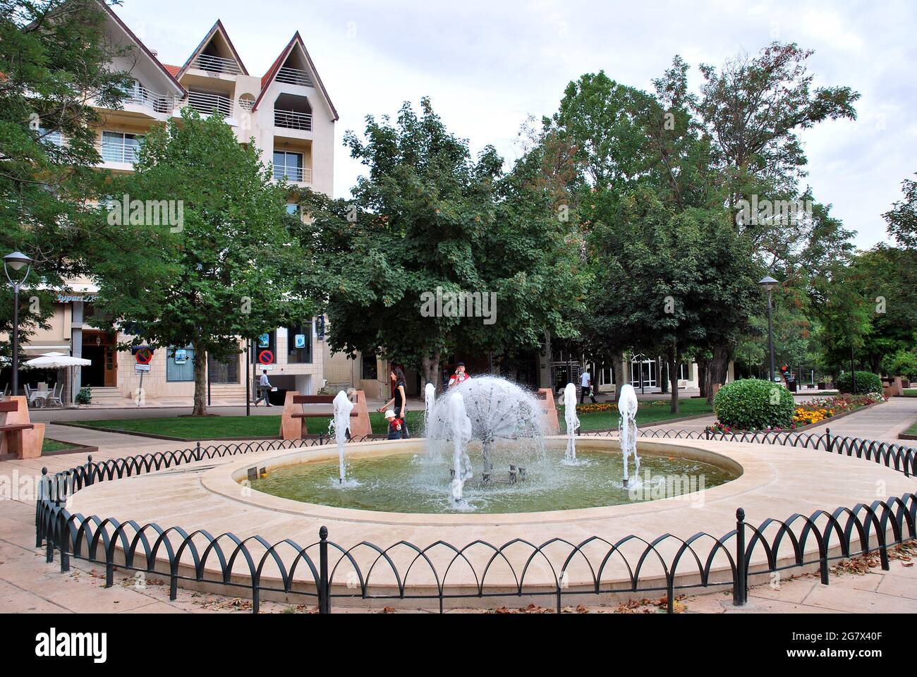 Ifrane, la petite Suisse du Maroc Banque D'Images
