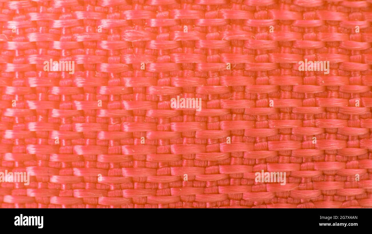 texture corail orange, arrière-plan tressé mode. Banque D'Images