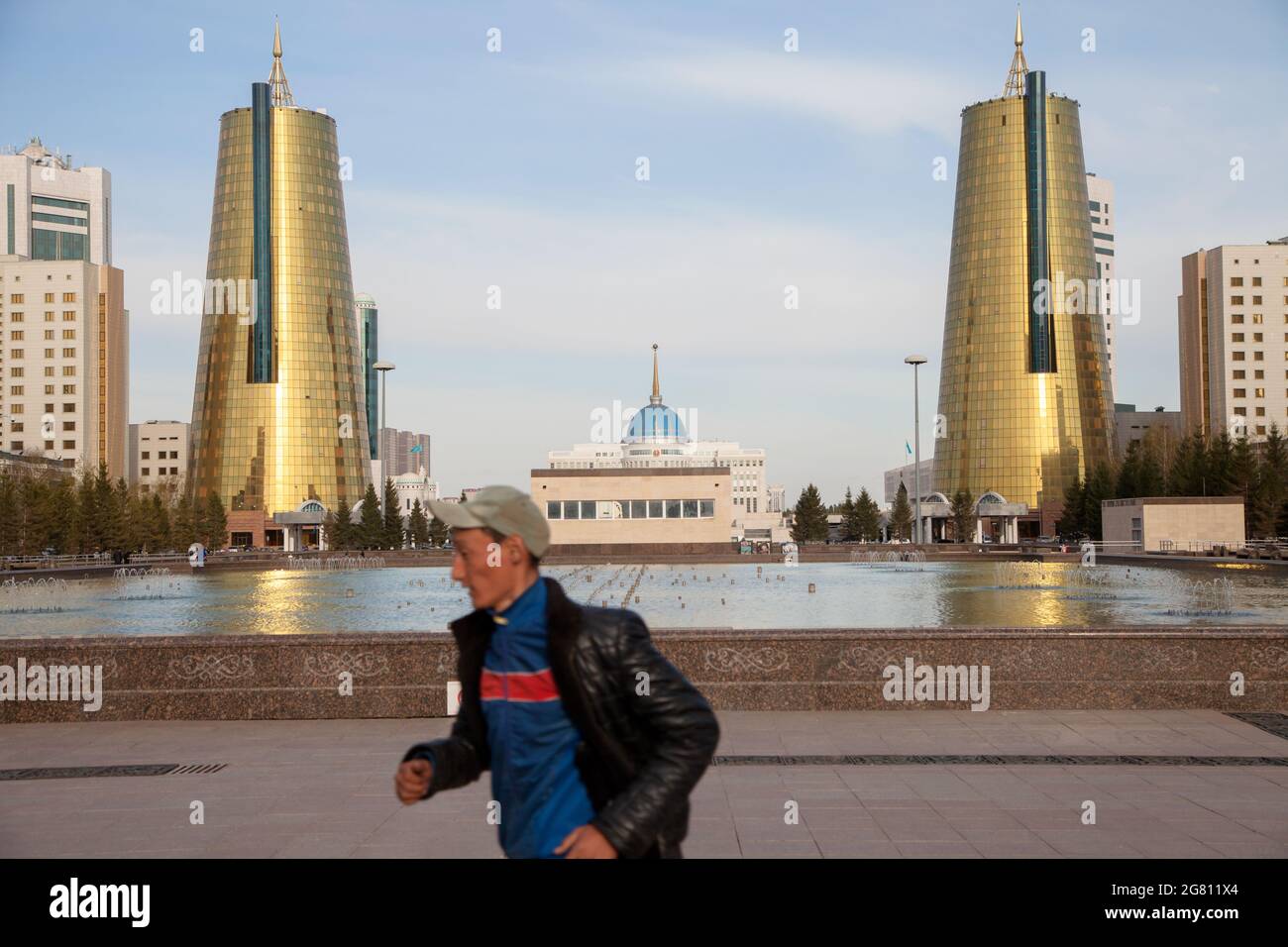 Nur Sultan/Kazakhstan- 04/28/2017:Astana centre ville, capitale du Kazakhstan Banque D'Images