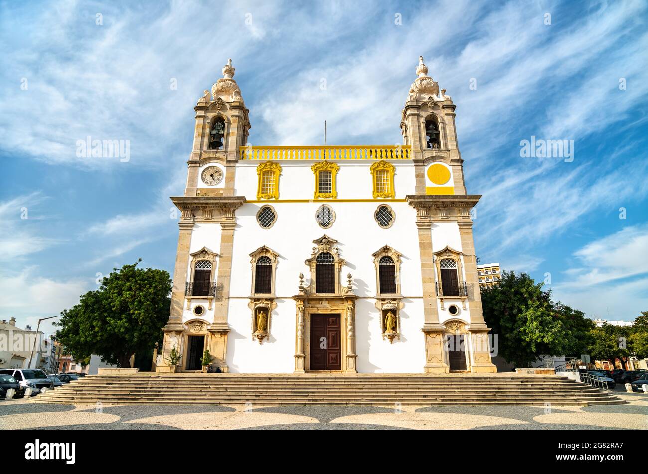 Igreja do Carmo, une église de Faro, Portugal Banque D'Images