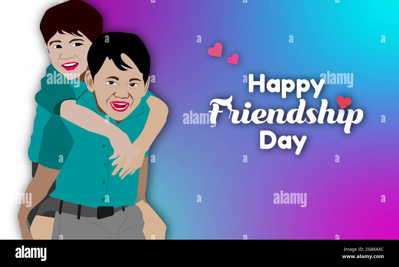 Happy Friendship Day for WhatsApp status Cute Anime Friends  YouTube