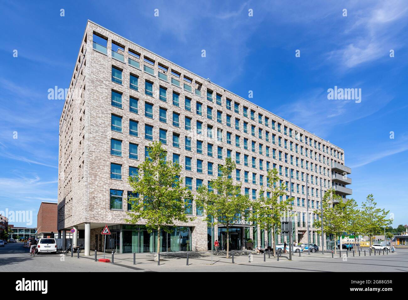 Hôtel Atlantic à Kiel, Allemagne Banque D'Images