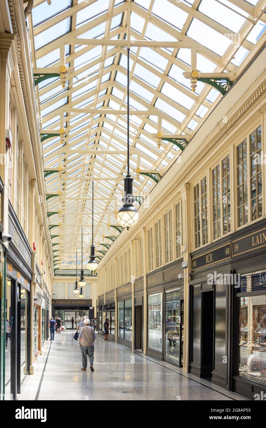 Argyll Arcade, Buchanan Street, Glasgow City, Écosse, Royaume-Uni Banque D'Images