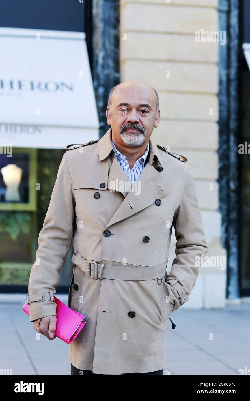 Christian Louboutin à Paris Fashion week - France Photo Stock - Alamy