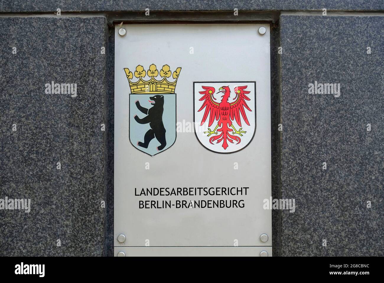 Tribunal du travail, Berlin, Allemagne Banque D'Images