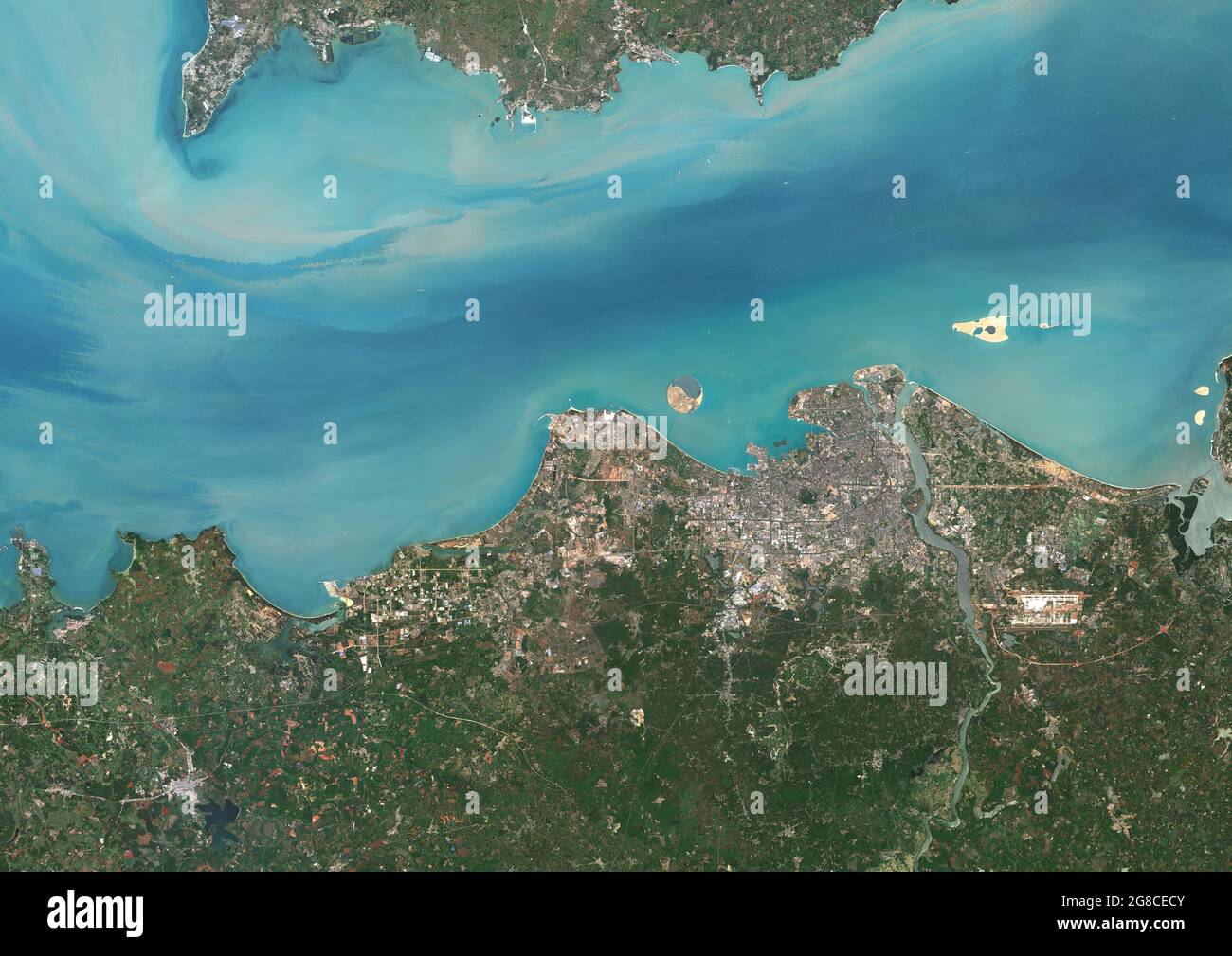 Haikou, Hainan, Chine Banque D'Images