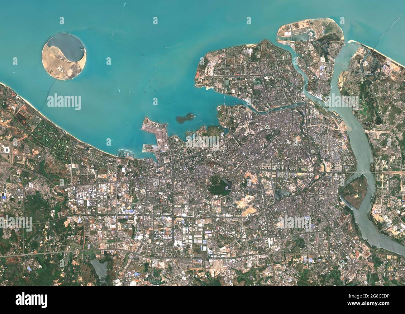 Haikou, Hainan, Chine Banque D'Images