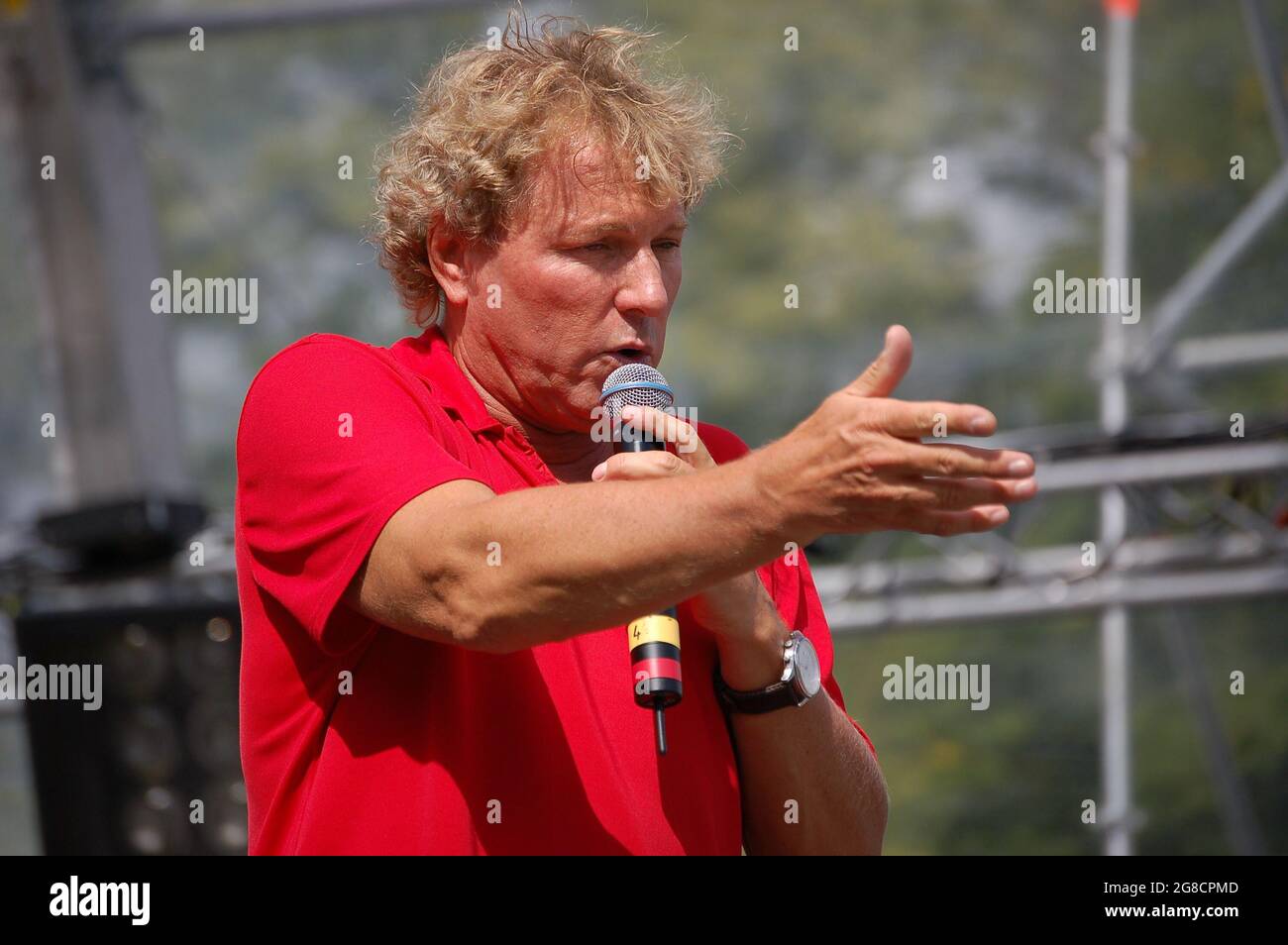 Bernhard Brink, Konzert im Sommergarten auf der IFA à Berlin Banque D'Images