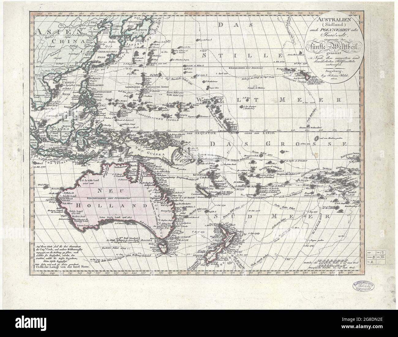 cartographie de james cook