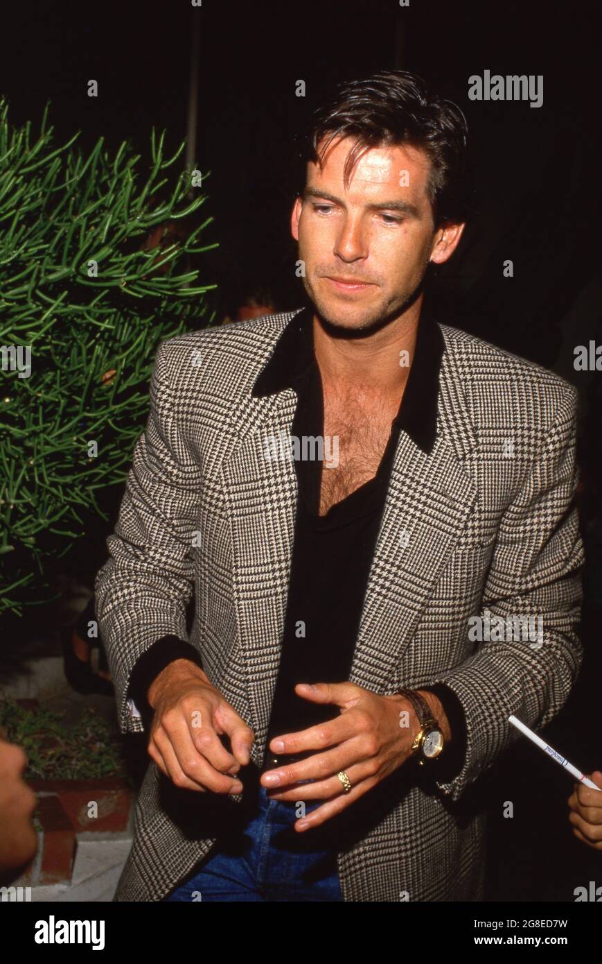 Pierce Brosnan Circa années 80 crédit: Ralph Dominguez/MediaPunch Banque D'Images