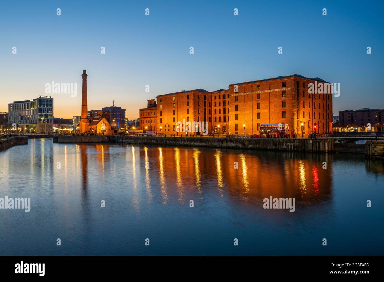 Musée maritime et Pump House de Merseyside à Albert Dock, site classé au patrimoine mondial de l'UNESCO, Liverpool, Merseyside, Angleterre, Royaume-Uni, Europe Banque D'Images