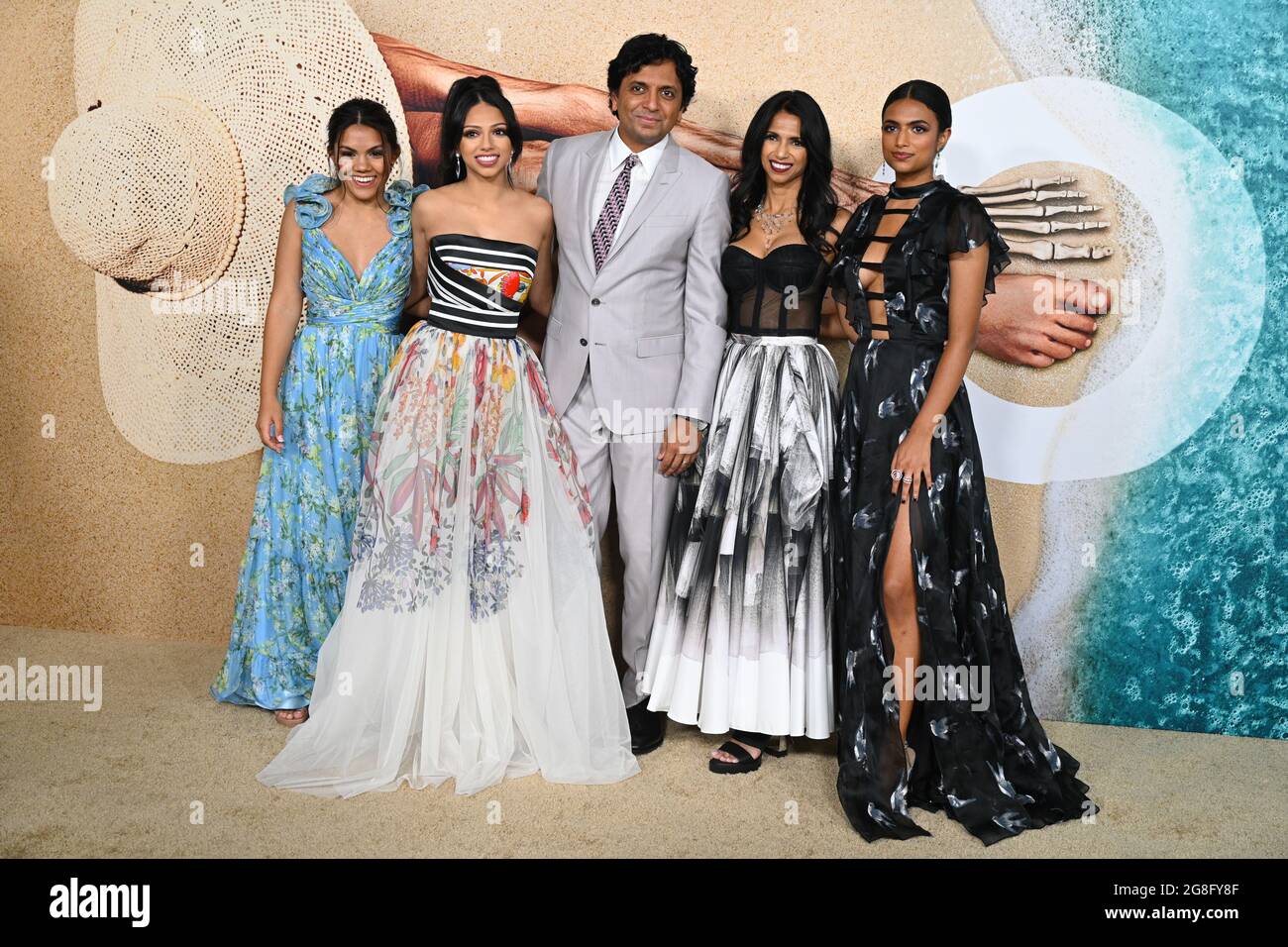 Saleka shyamalan and m night shyamalan Banque de photographies et d’images à haute résolution