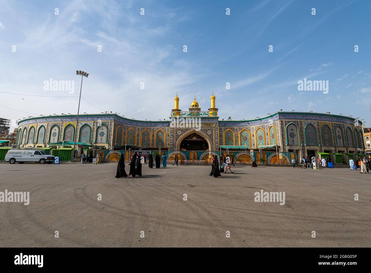 Imam Hussein Saint Sanctuaire, Curbala, Irak, Moyen-Orient Banque D'Images