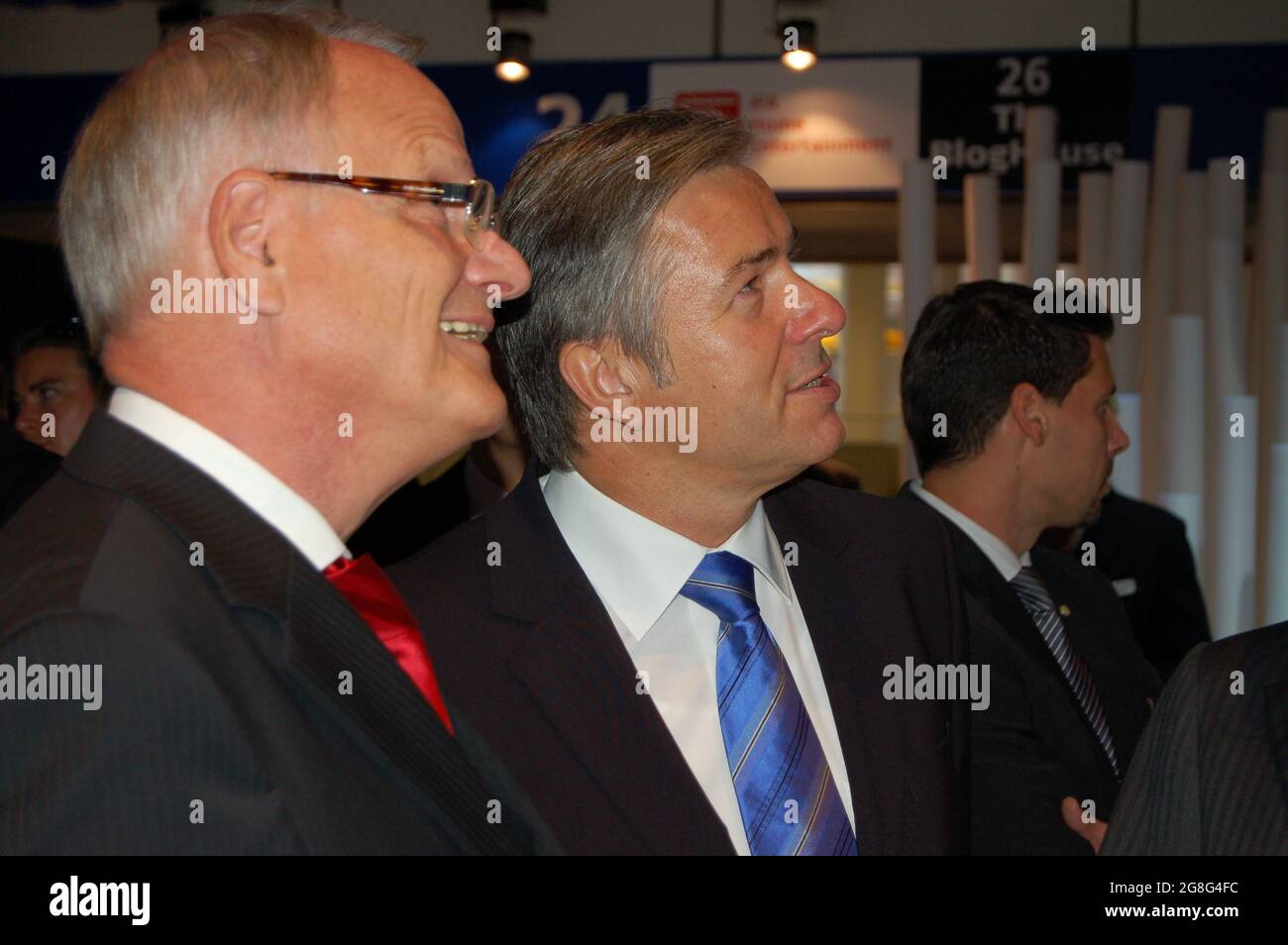 Funkausstellung, IFA Berlin 2007, Messerundgang, Klaus Wowereit Banque D'Images