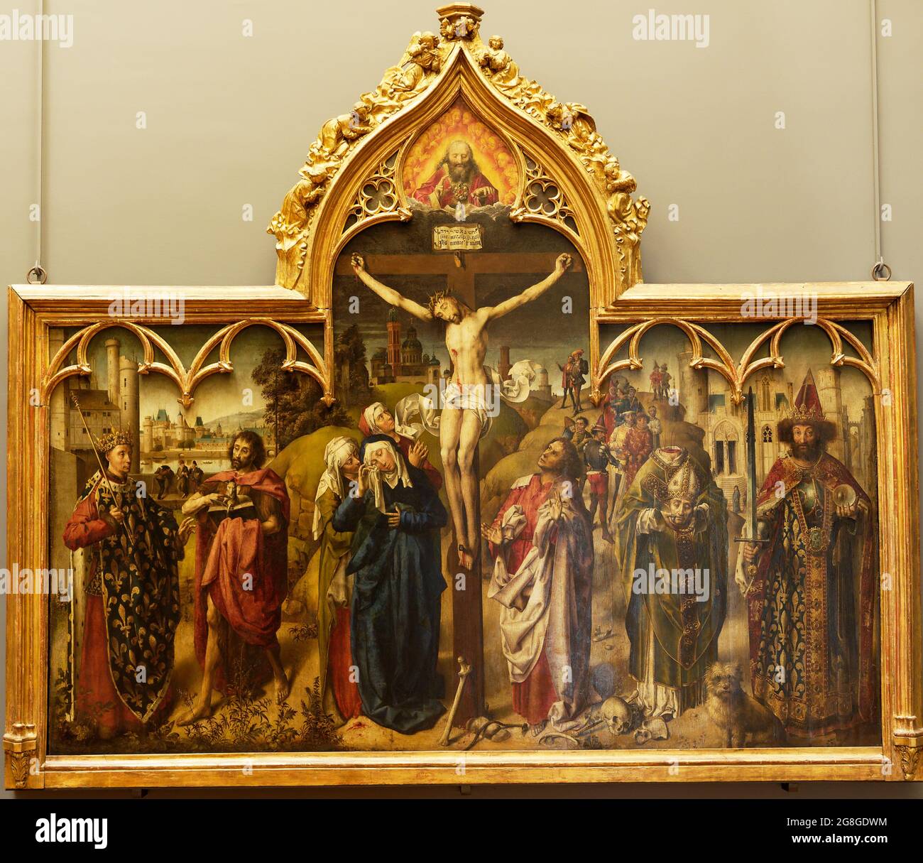 La Crucifixion du Parlement de Paris Banque D'Images