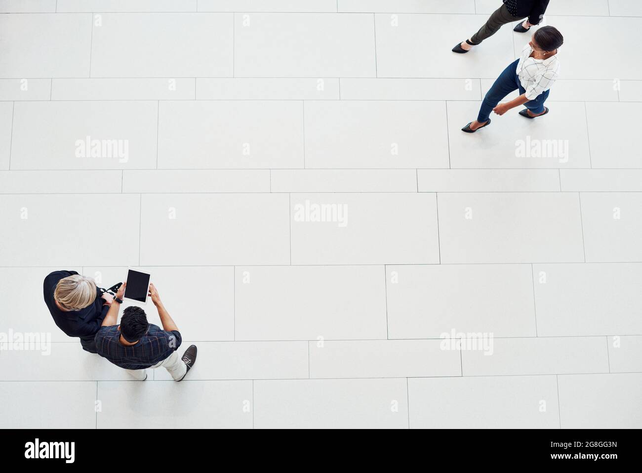 Tout le monde fait toujours des mouvements intelligents ici Banque D'Images