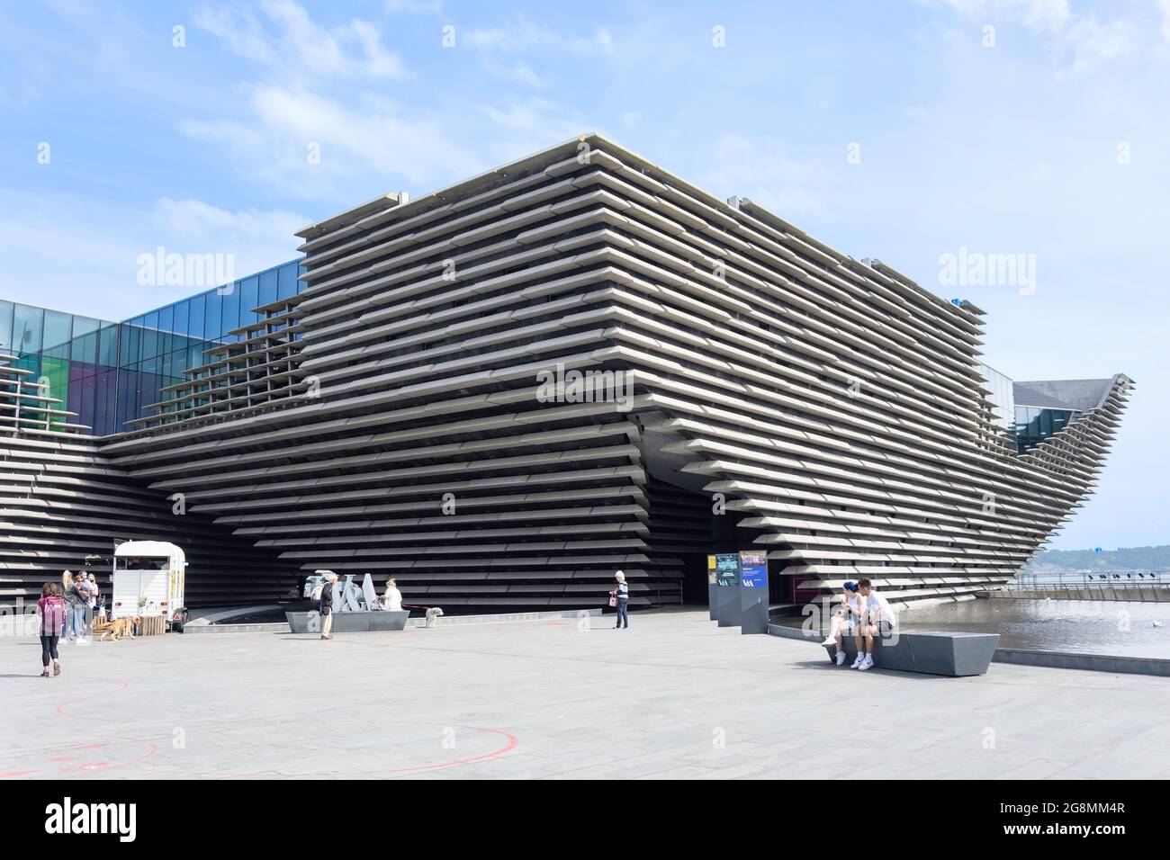 V&A Dundee, Riverside Esplanade, Dundee City, Écosse, Royaume-Uni Banque D'Images