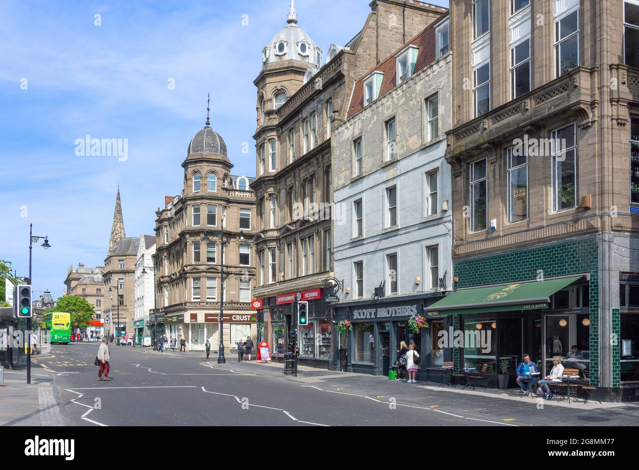 Nethergate, Dundee City, Écosse, Royaume-Uni Banque D'Images