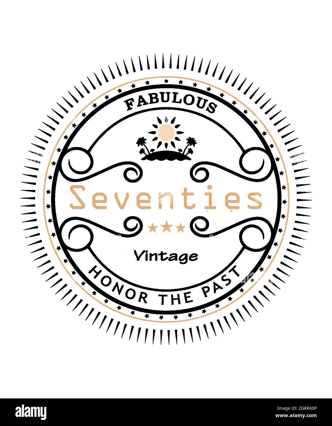 Le fabuleux style rétro des années soixante-dix rend également hommage au passé. C'est génial de se souvenir de la décennie des années 70, époque des années 70. Banque D'Images