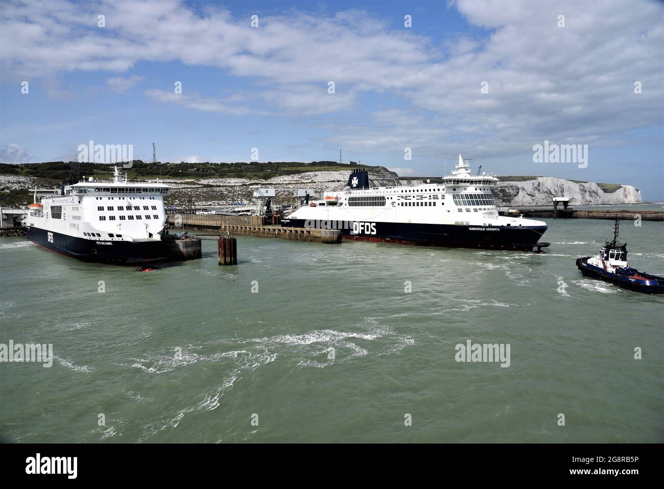Port de Douvres. Banque D'Images