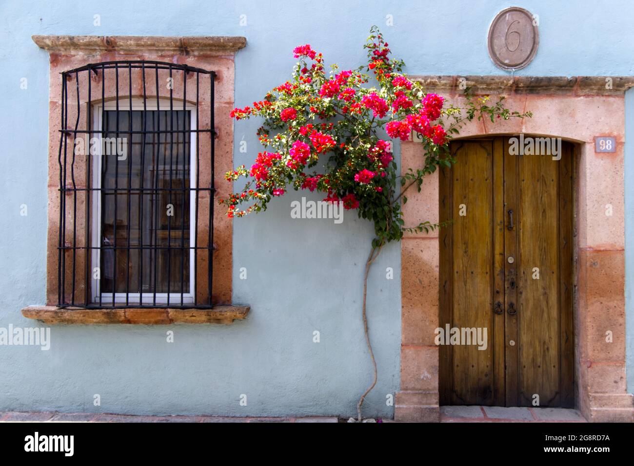 Querétaro - Home sur la Calle 16 de Septiembre Banque D'Images