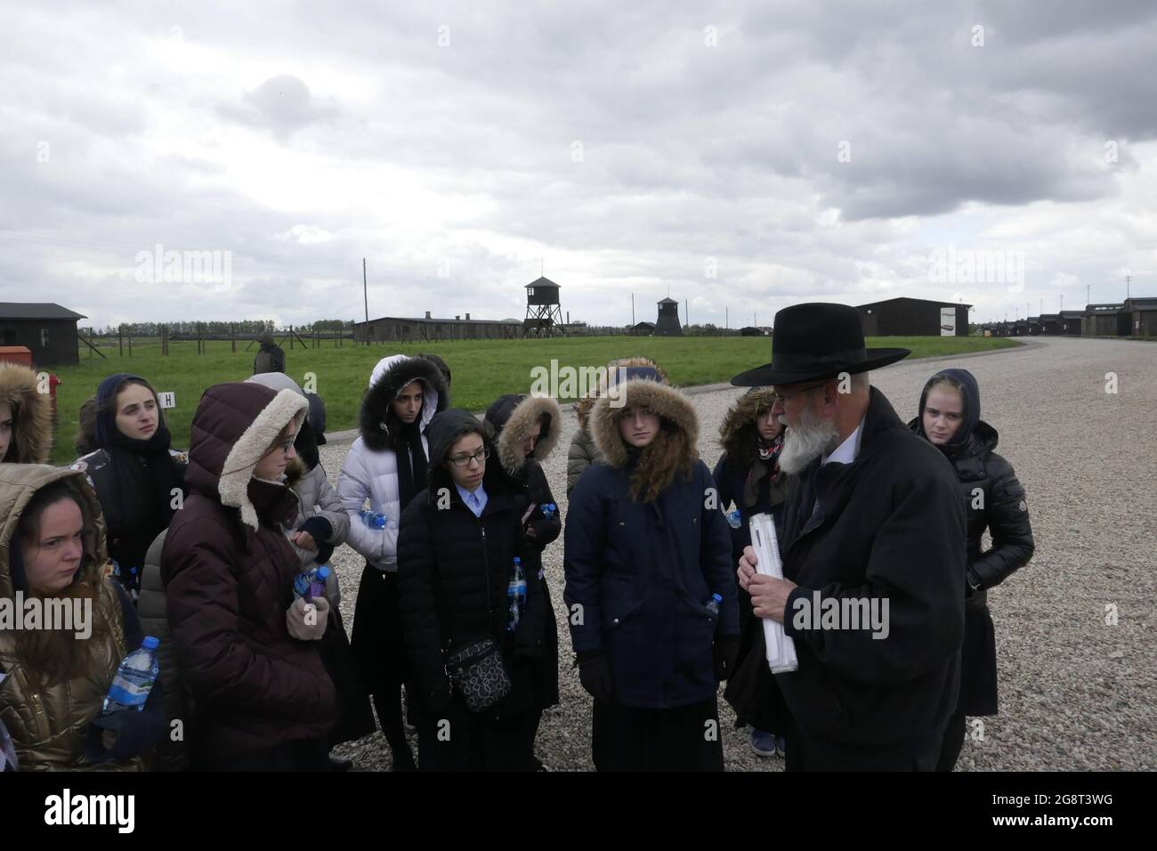 Konzentrations- und Vernichtungslager Lublin-Majdanek, Polen Banque D'Images