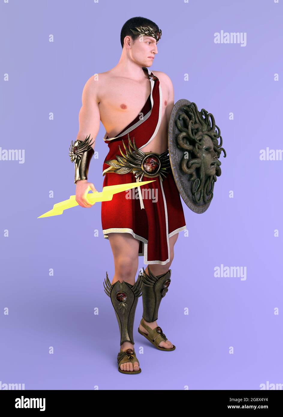 Dieu Grec Zeus Roi Des Dieux Photo Stock Alamy