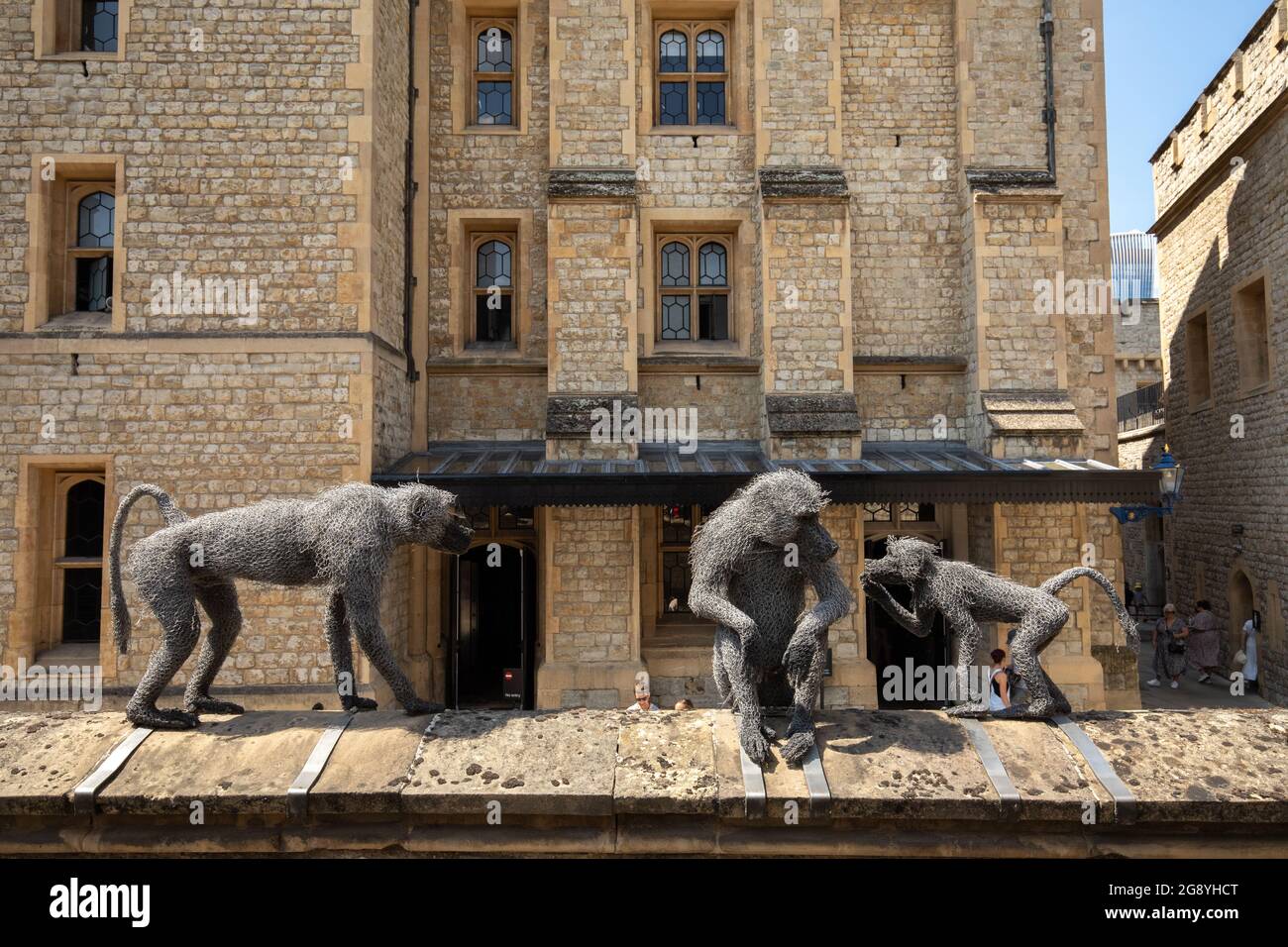 La Tour de Londres, Royaume-Uni Banque D'Images