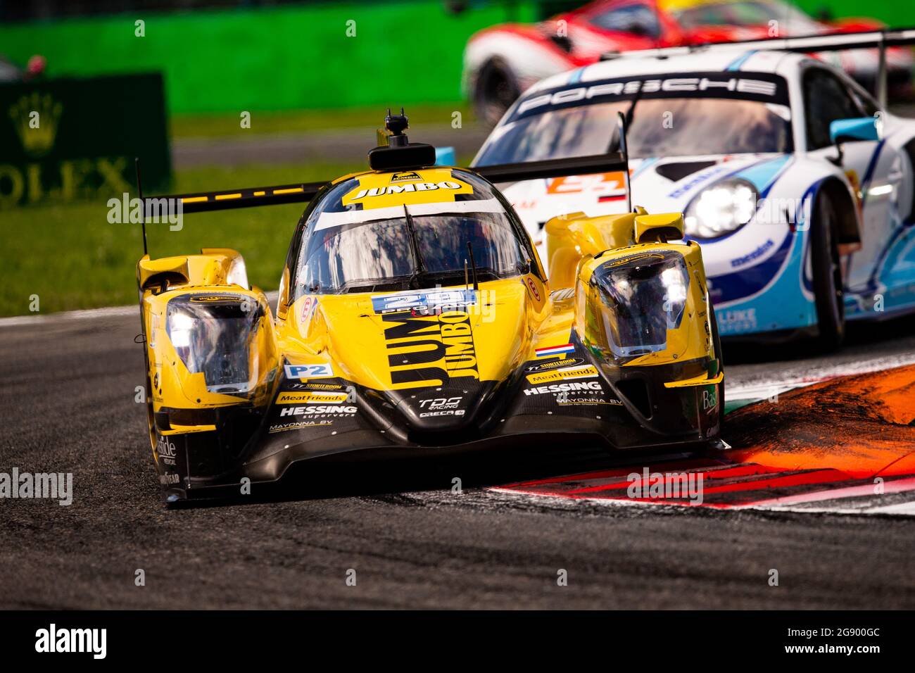 29 Van Eerd Frits (nld), Van der Garde Giedo (nld), Van Uitert Job (nld), Racing Team Nederland, Oreca 07 - Gibson, action pendant les 6 heures de Monza, 3e tour du Championnat du monde d'endurance FIA 2021, FIA WEC, sur l'Autodromo Nazionale di Monza, du 16 au 18 juillet, 2021 à Monza, Italie - photo Joao Filipe / DPPI Banque D'Images