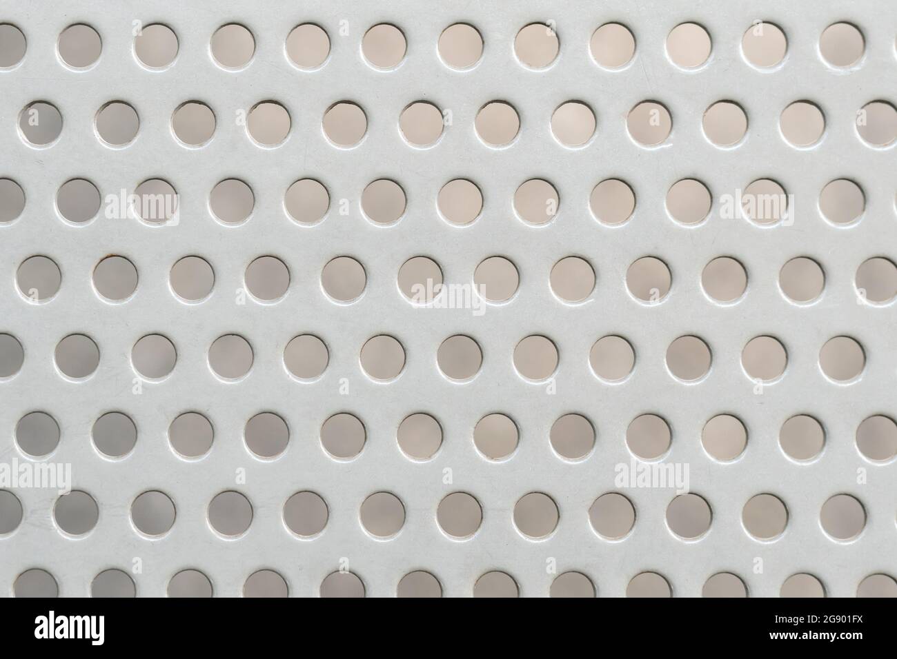 Texture d'arrière-plan abstraite de motif de cercle blanc Banque D'Images