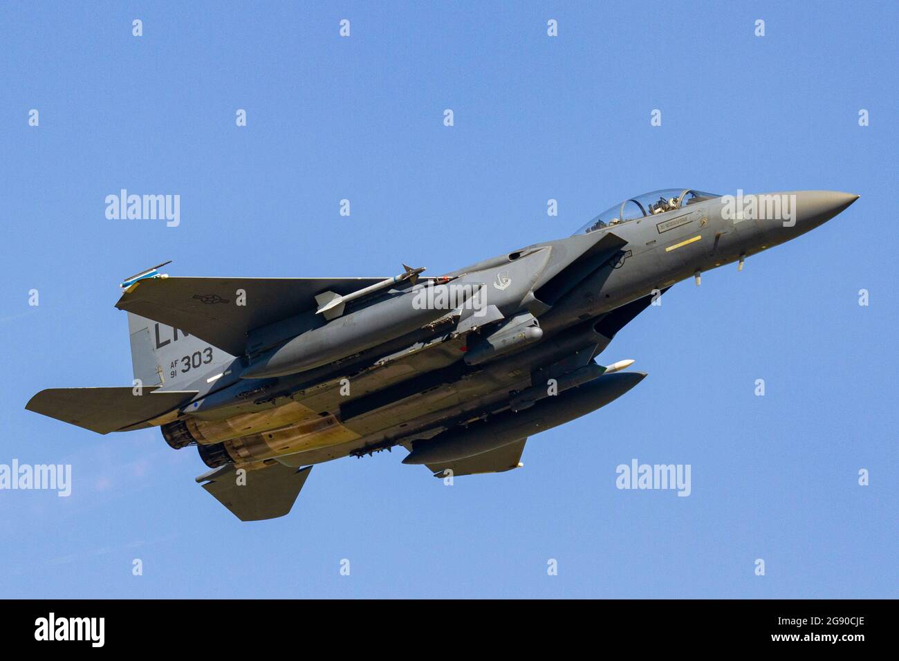 McDonnell Douglas F-15E Strike Eagle Banque D'Images
