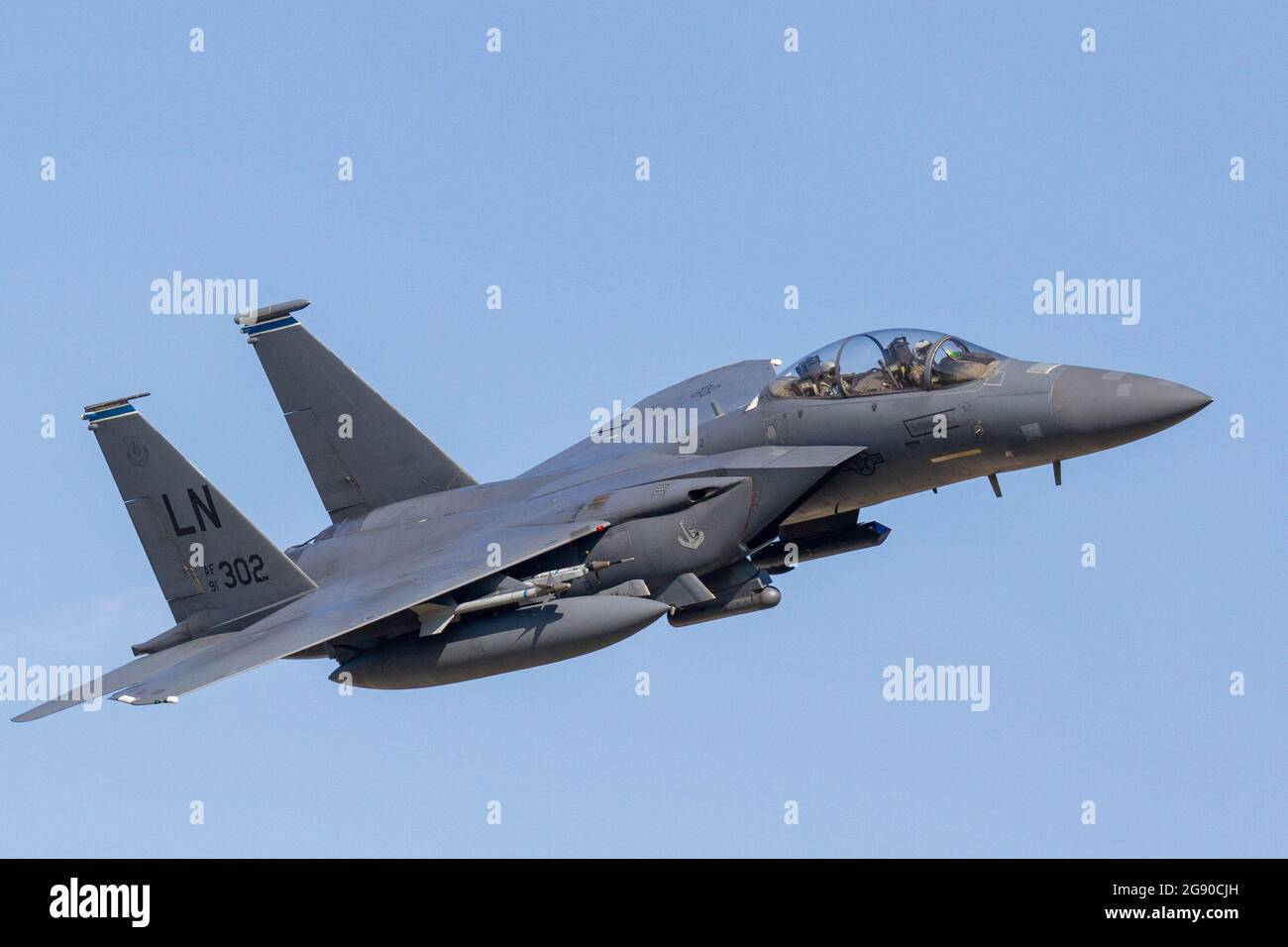 McDonnell Douglas F-15E Strike Eagle Banque D'Images