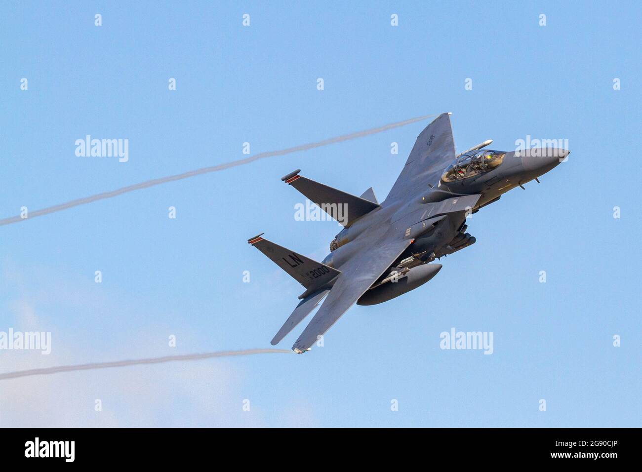 McDonnell Douglas F-15E Strike Eagle Banque D'Images