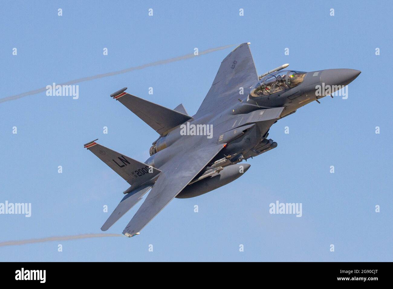 McDonnell Douglas F-15E Strike Eagle Banque D'Images