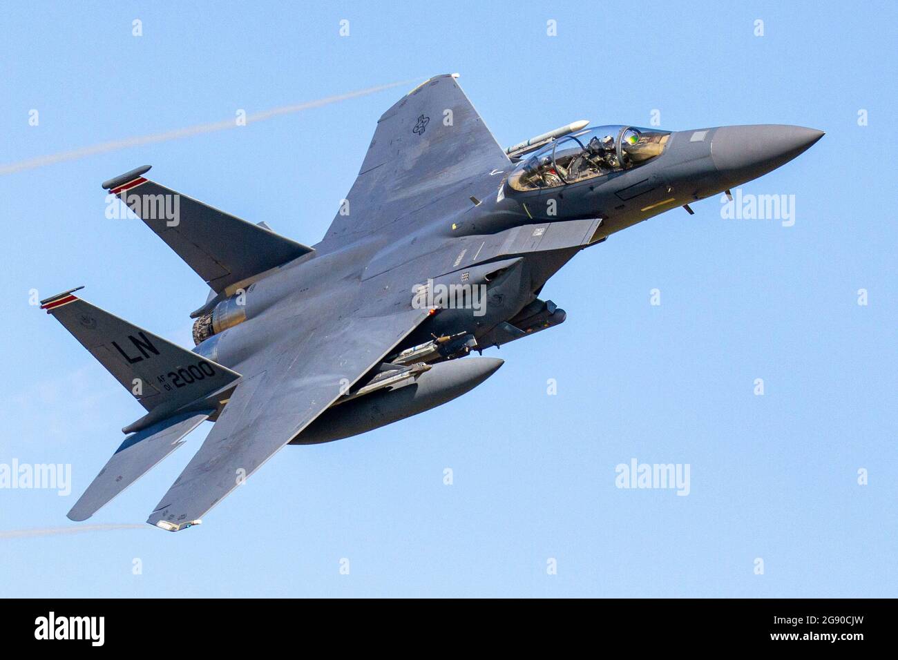 McDonnell Douglas F-15E Strike Eagle Banque D'Images