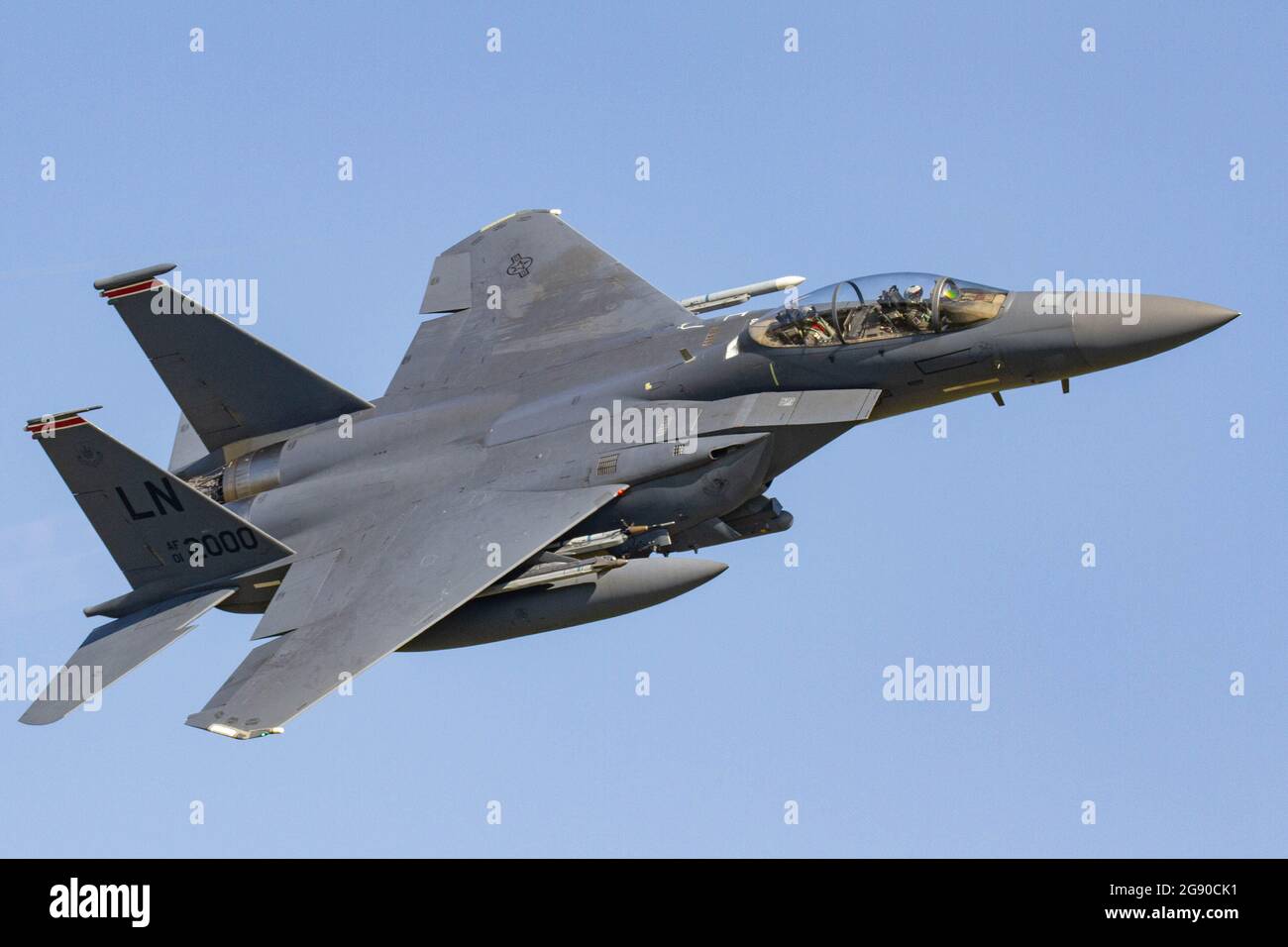 McDonnell Douglas F-15E Strike Eagle Banque D'Images