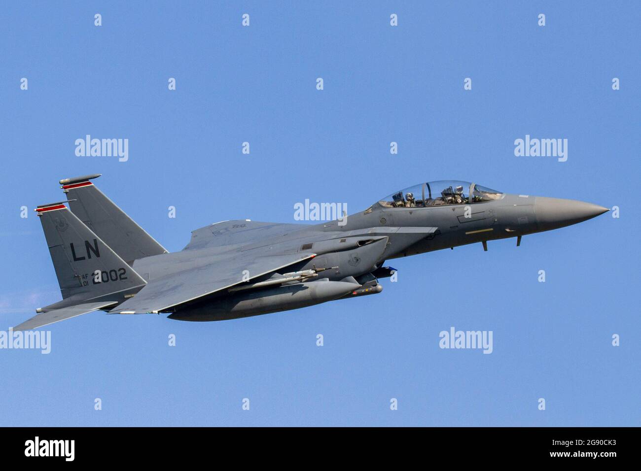 McDonnell Douglas F-15E Strike Eagle Banque D'Images