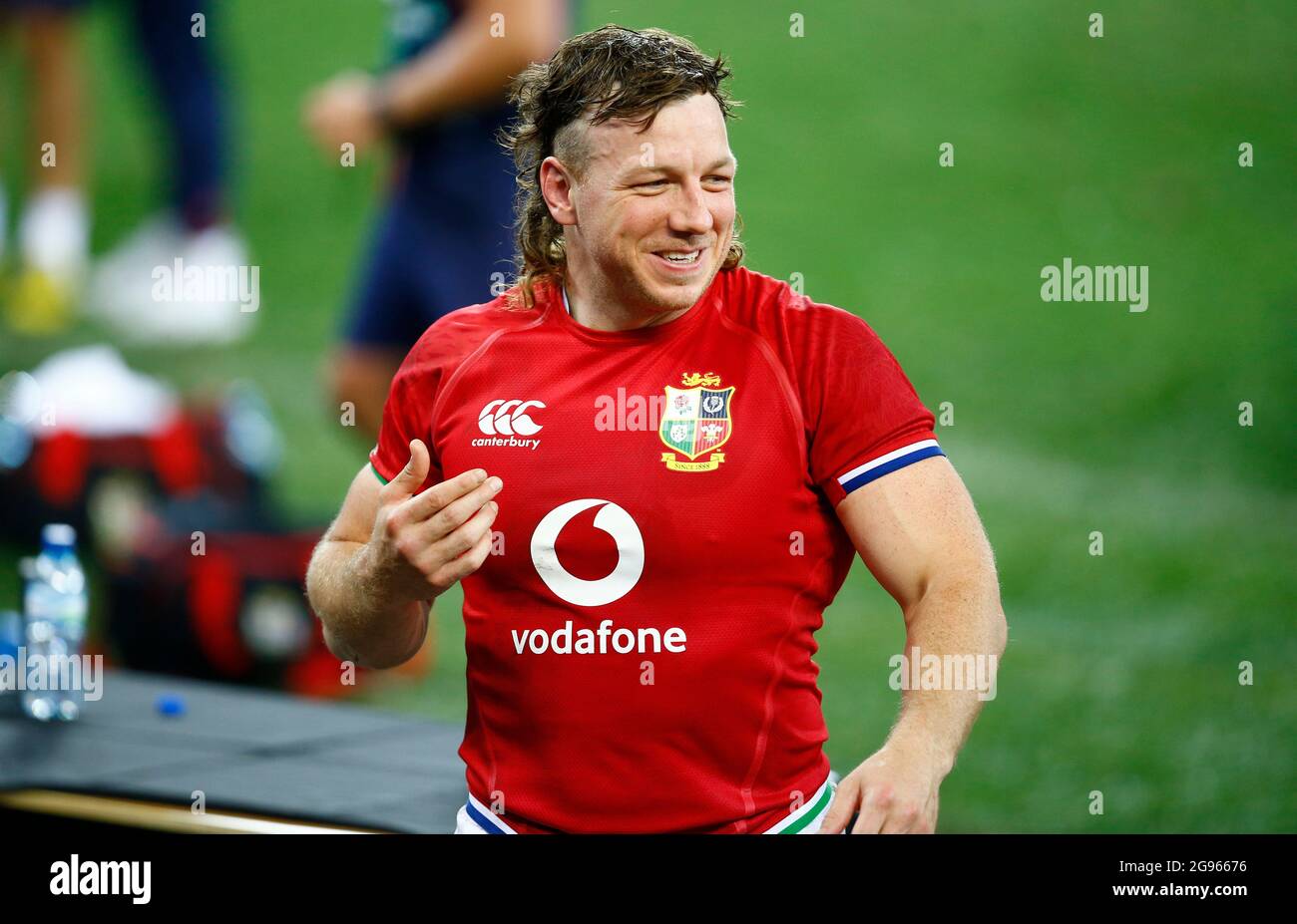 Les Lions britanniques et irlandais Ken Owens ont fait la première