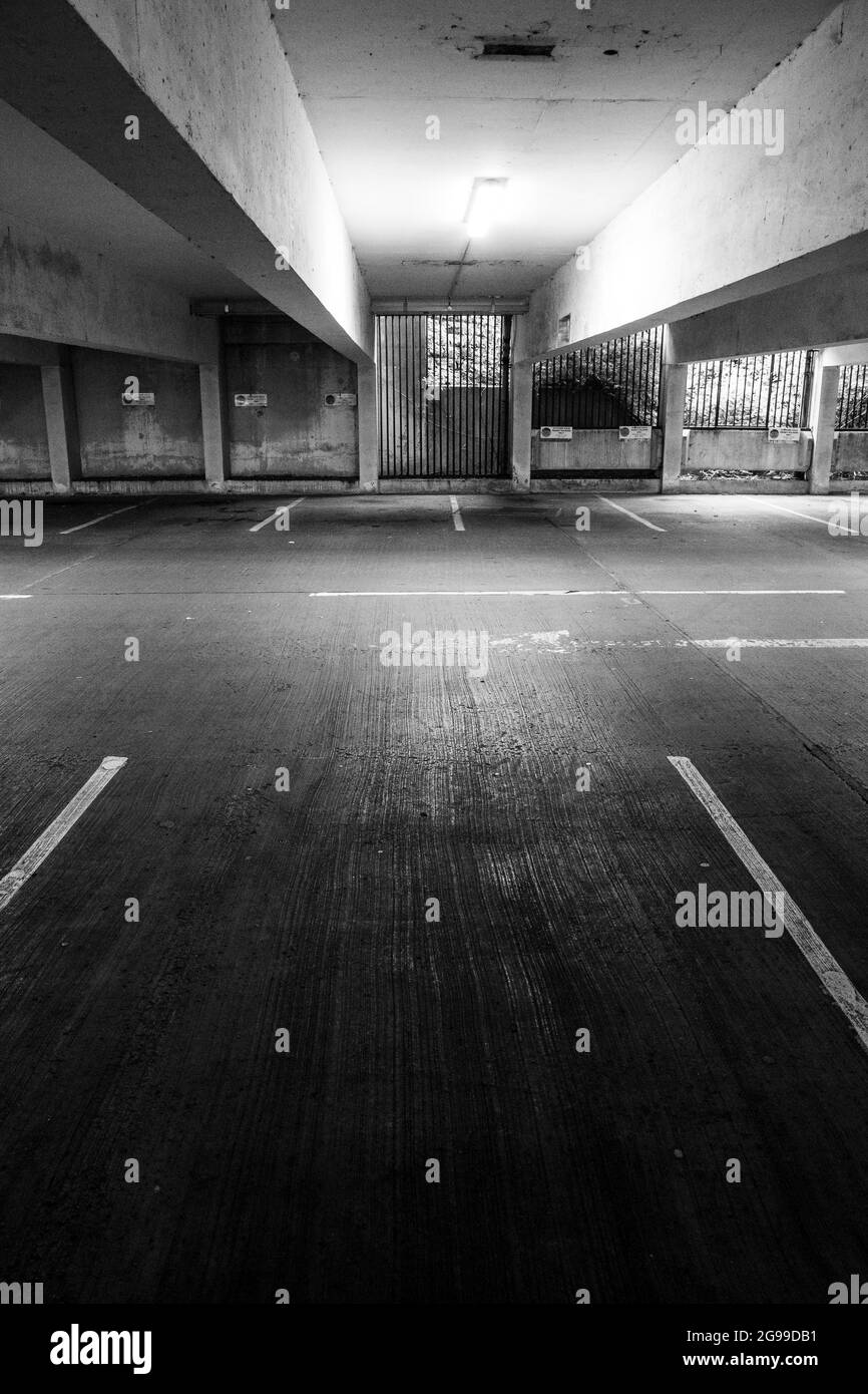 Manors car Park Newcastle upon Tyne Banque D'Images