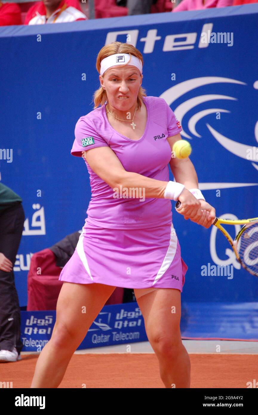 Qatar Telecom German Open 2007 - Svetlana Kuznetsova Banque D'Images