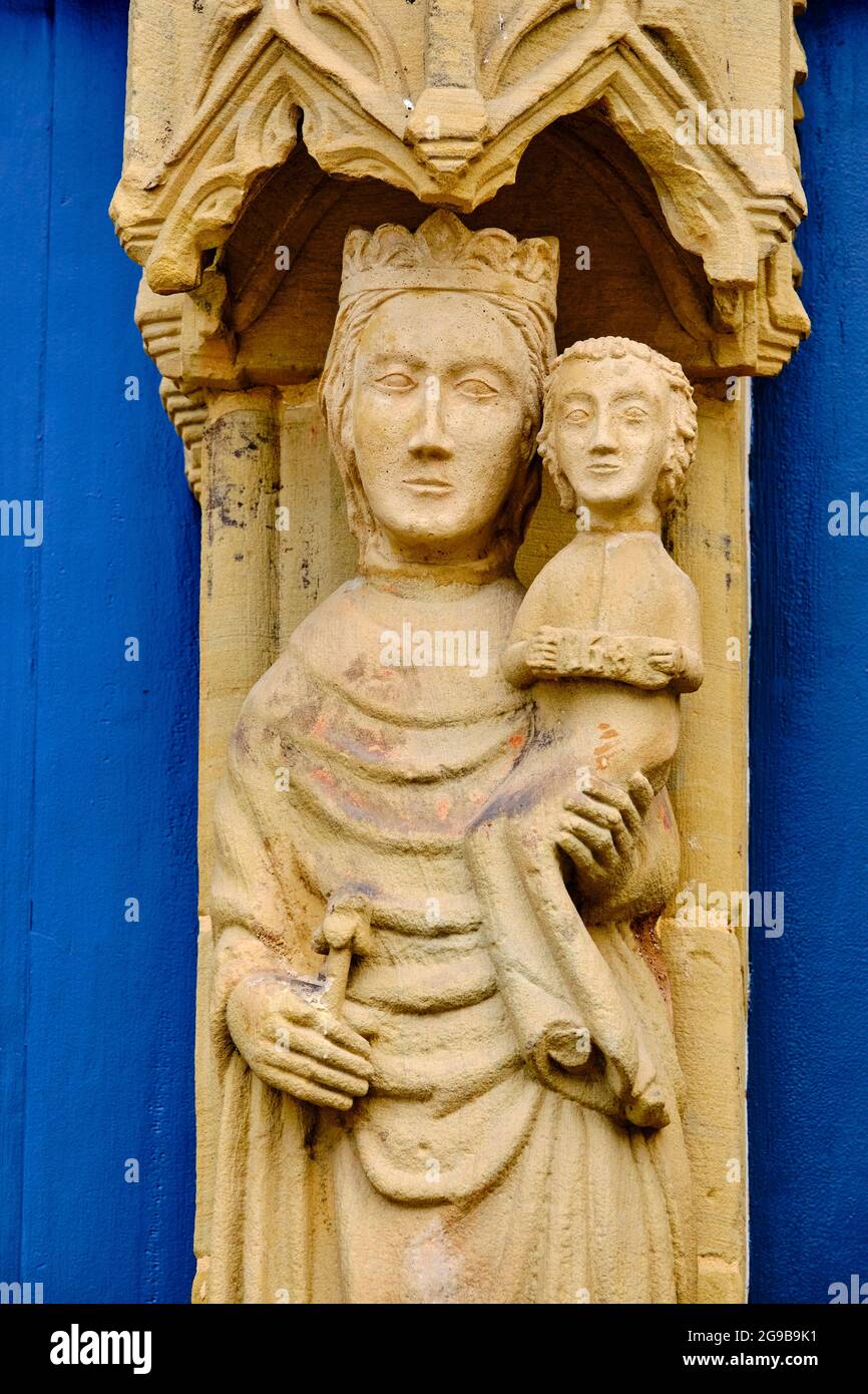 Espagne, pays basque espagnol, Vizcaya, Gernika-Lumo, Eglise de Santa Maria Banque D'Images