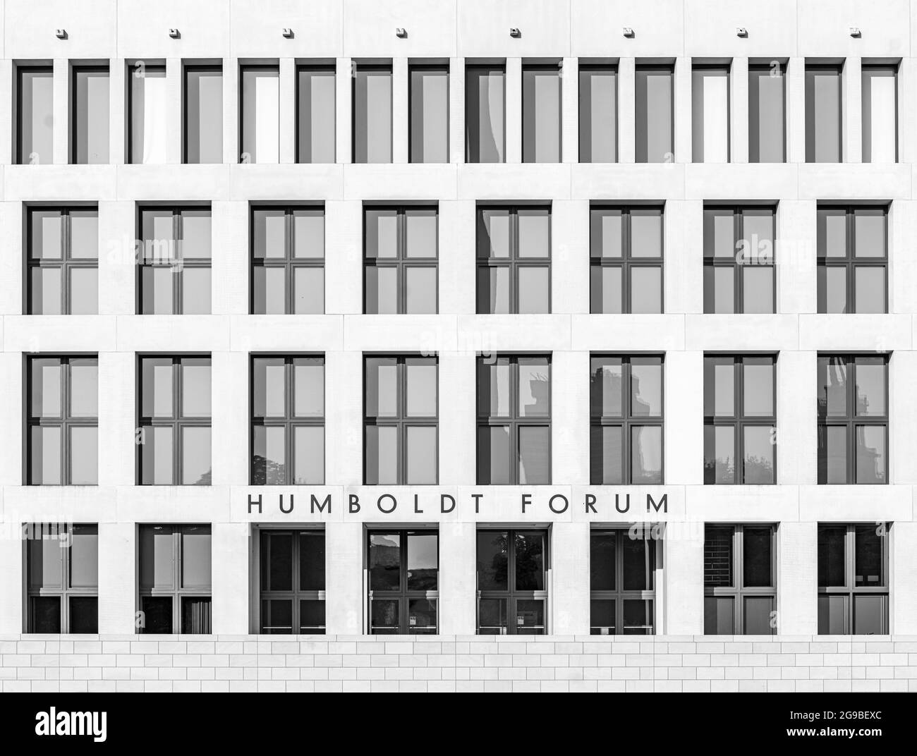 Humboldt-Forum, Berlin. Neubau Berliner Stadtschloss Banque D'Images