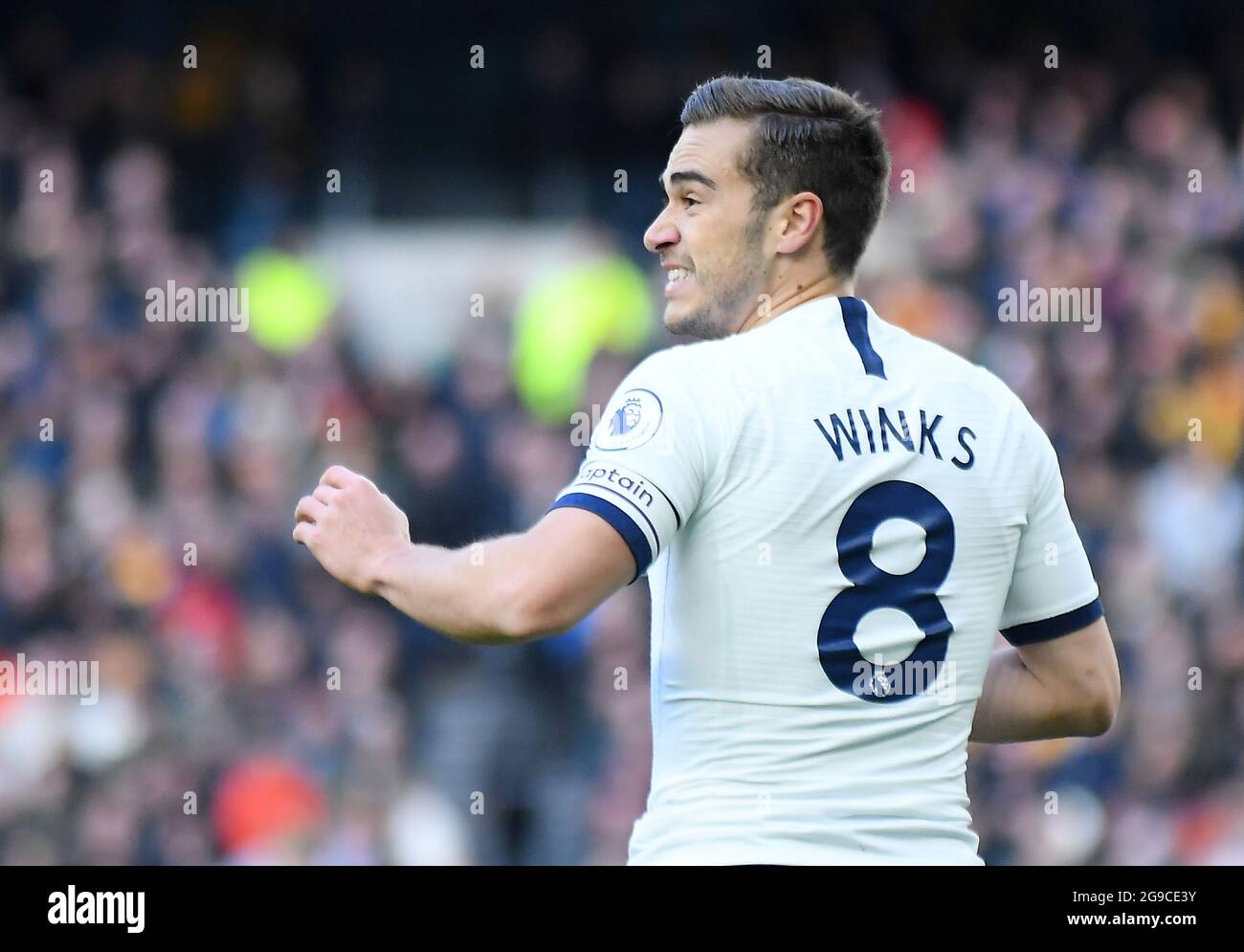 LONDRES, ANGLETERRE - 1er mars 2020 : Harry Winks de Tottenham photographié pendant le match de la Premier League 2020/21 entre le Tottenham Hotspur FC et le Wolverhampton FC au Tottenham Hotspur Stadium. Banque D'Images