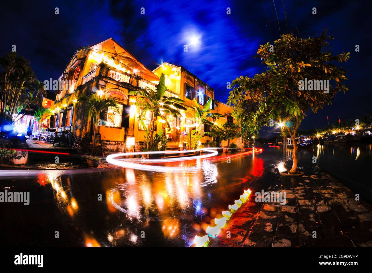 Nice Hoi une ancienne ville dans la province de Quang Nam centre du Vietnam Banque D'Images