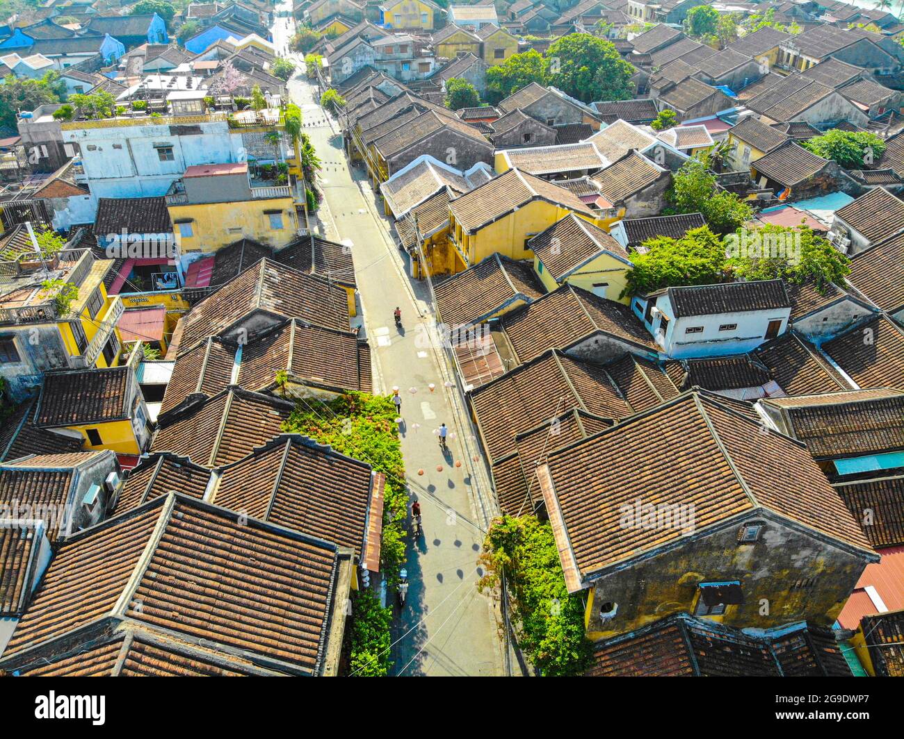 Nice Hoi une ancienne ville dans la province de Quang Nam centre du Vietnam Banque D'Images