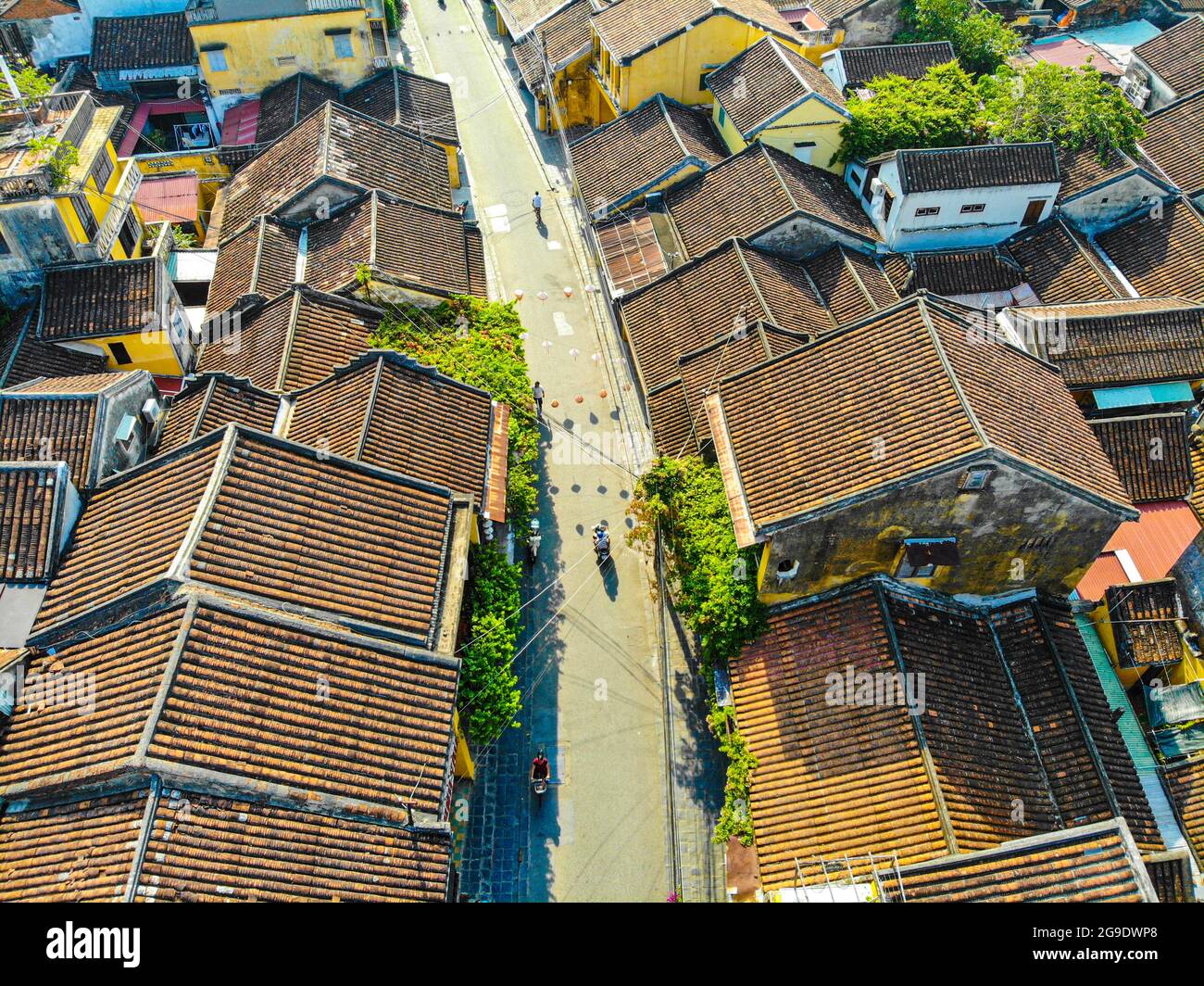 Nice Hoi une ancienne ville dans la province de Quang Nam centre du Vietnam Banque D'Images
