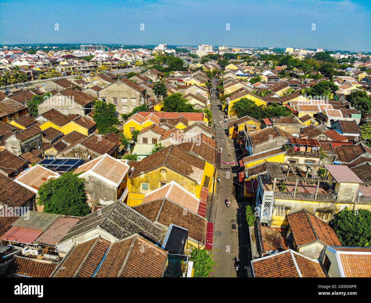 Nice Hoi une ancienne ville dans la province de Quang Nam centre du Vietnam Banque D'Images